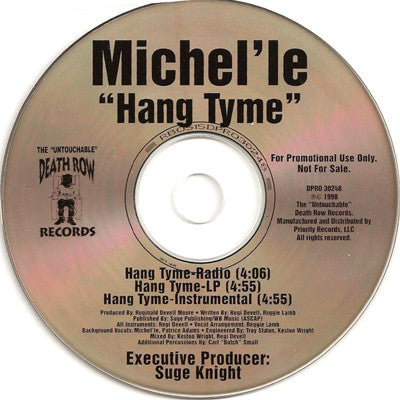 Michel'le : Hang Tyme (CD, Single, Promo)
