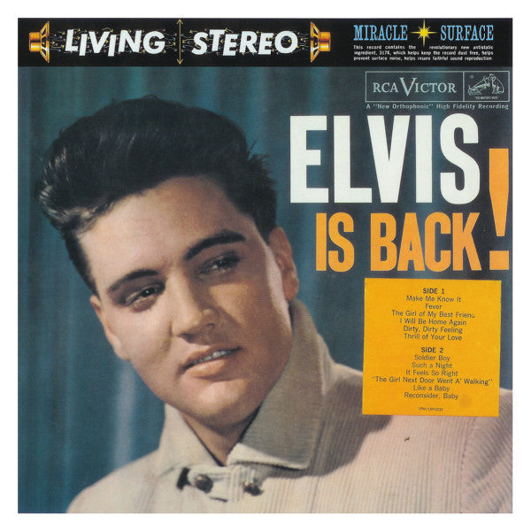 Elvis Presley : Elvis Is Back! (CD, Album, RE + CD, Comp)