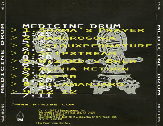 Medicine Drum : Medicine Drum (CD, Album, Promo)