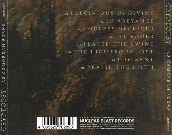 Cryptopsy : As Gomorrah Burns (CD, Album)