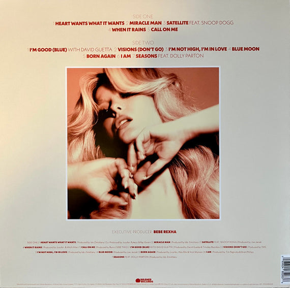 Bebe Rexha : Bebe (LP, Album, Pin)