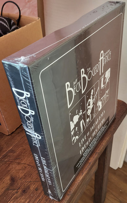 Jeff Beck, Tim Bogert, Carmine Appice* : Live In Japan 1973, Live In London 1974 (2xLP, Album, RE, Gra + 2xLP, Album, Gra + Box, Com)