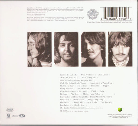 The Beatles : The Beatles (2xCD, Album, Enh, RE, RM)