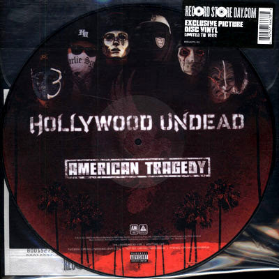 Hollywood Undead : American Tragedy (LP, Ltd, Pic)