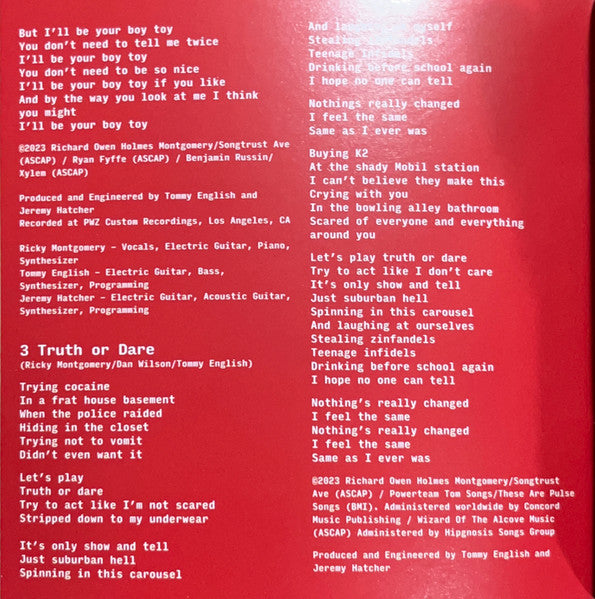 Ricky Montgomery : Rick (CD, Album, Jew)