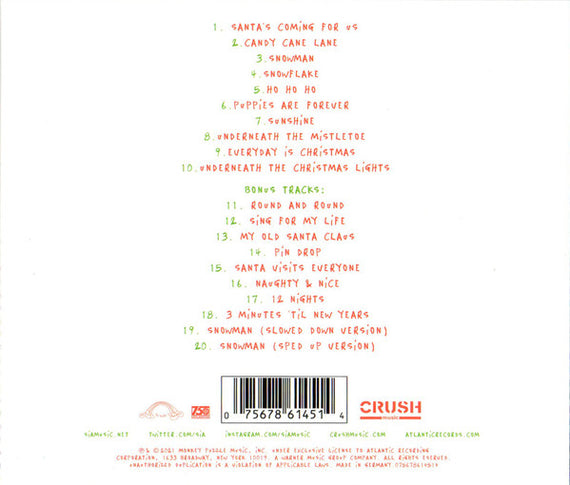 Sia : Everyday Is Christmas (CD, Album, Dlx, RE, Sno)