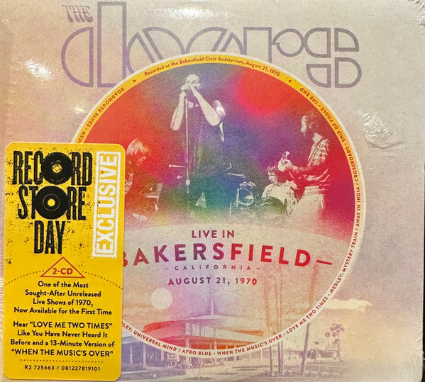 The Doors : Live In Bakersfield, August 21, 1970 (2xCD, Album, RSD, Ltd)