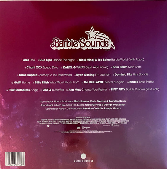 Various : Barbie The Album (LP, Album, S/Edition, Blu)