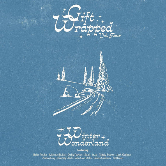 Various : Gift Wrapped Vol. Four (Winter Wonderland) (LP, Comp, Whi)