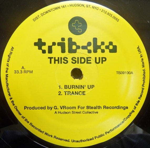 This Side Up : Burnin' Up (12")