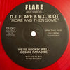 D.J. Flare* & M.C. Riot : More And Then Some (12", Red)