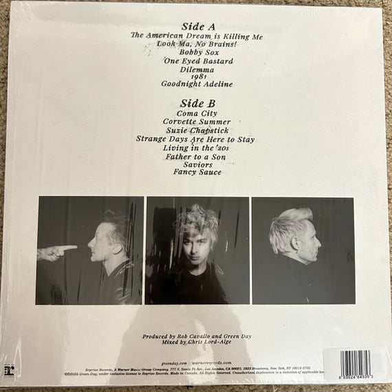 Green Day : Saviors (LP, Album, Ltd, Num, Pin)