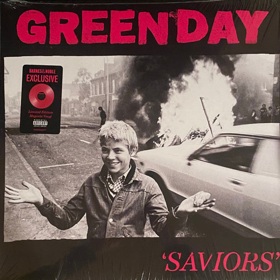 Green Day : Saviors (LP, Album, Ltd, Mag)