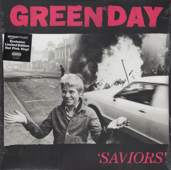 Green Day : Saviors (LP, Album, Ltd, Pin)
