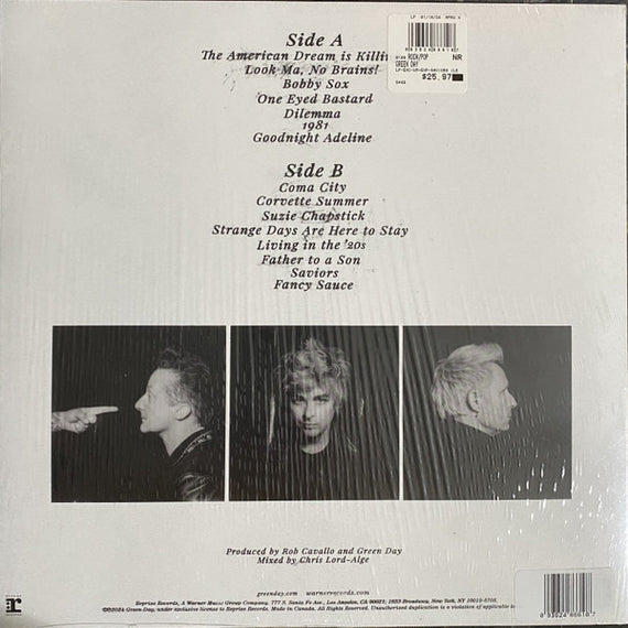 Green Day : Saviors (LP, Album, Ltd, Lem)