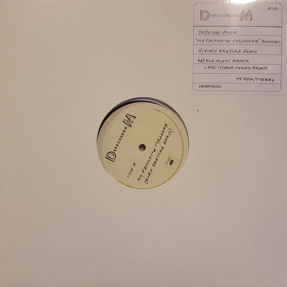 Depeche Mode : My Favourite Stranger (Remixes) (12", Ltd, Num)