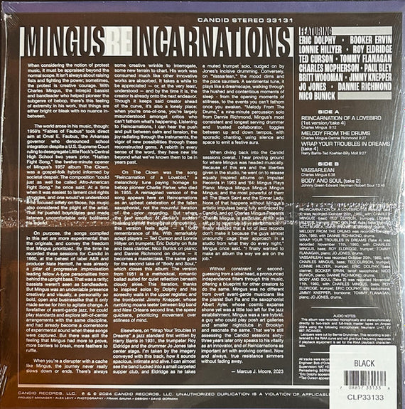 Charles Mingus : Reincarnations (LP, RSD, Comp, Ltd, RM, 180)