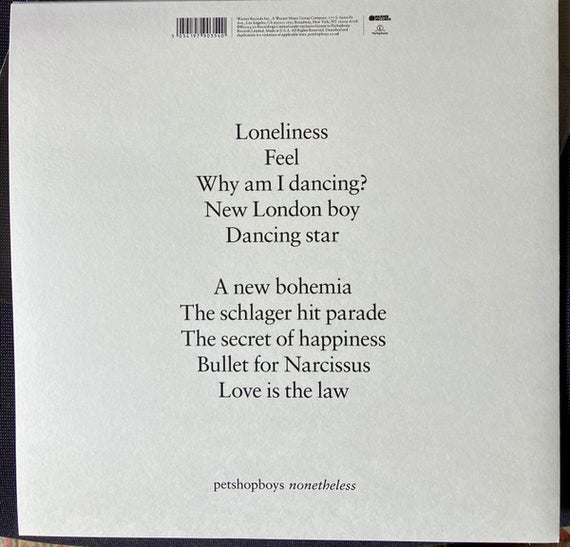 Pet Shop Boys : Nonetheless (LP, Album)