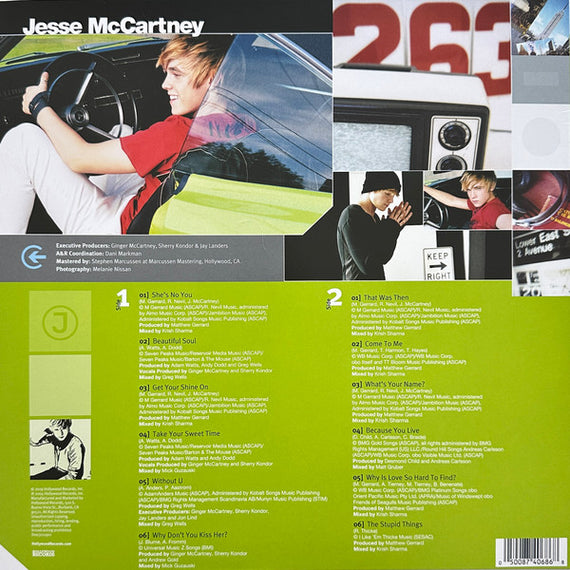 Jesse McCartney : Beautiful Soul (LP, Album, RE, Blu)