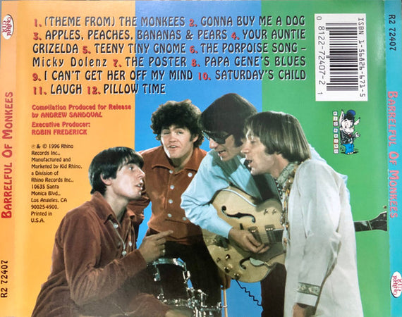 The Monkees : Barrelful Of Monkees (CD, Comp)