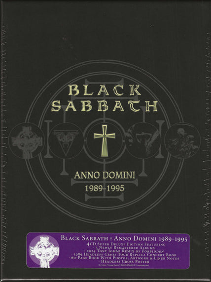 Black Sabbath : Anno Domini 1989–1995 (CD, Album, RE, RM + CD, Album, RE, RM + CD, Album,)