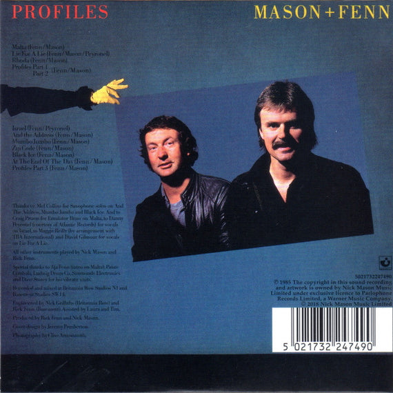 Mason* + Fenn* : Profiles (CD, Album, RE, RM, Dou)