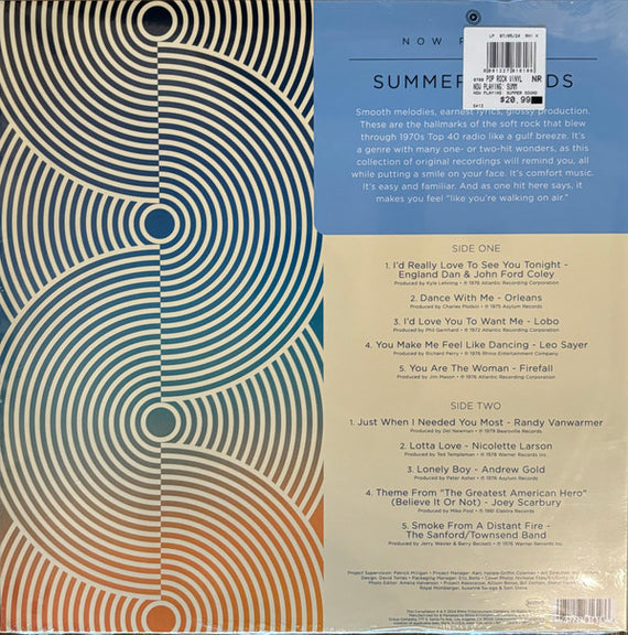 Various : Summer Sounds (LP, Comp, Ltd, Sea)