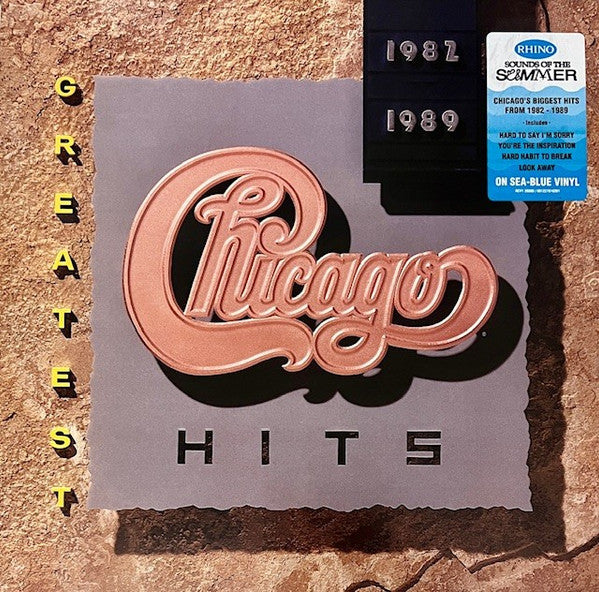 Chicago (2) : Greatest Hits 1982-1989 (LP, Comp, Ltd, RE, Sea)