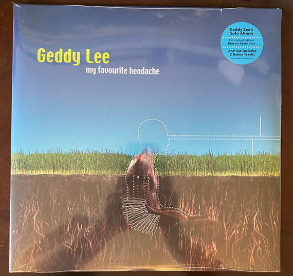 Geddy Lee : My Favourite Headache (2xLP, Album, Ltd, RE, Blu)