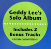 Geddy Lee : My Favourite Headache (CD, Album, RE)