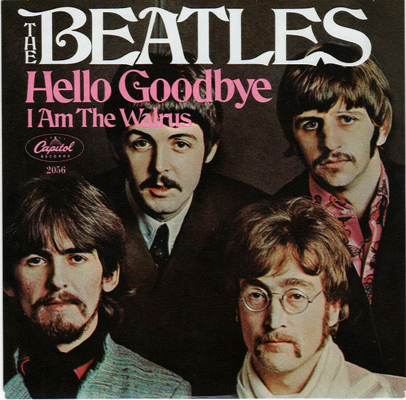 The Beatles : Hello Goodbye (7", Single, RE, RM + Box, L/X)