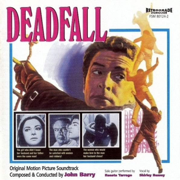 John Barry : Deadfall (Original Motion Picture Soundtrack) (CD, Album, RE)