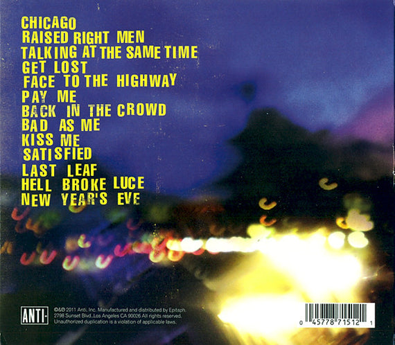 Tom Waits : Bad As Me (CD, Album, Gat)