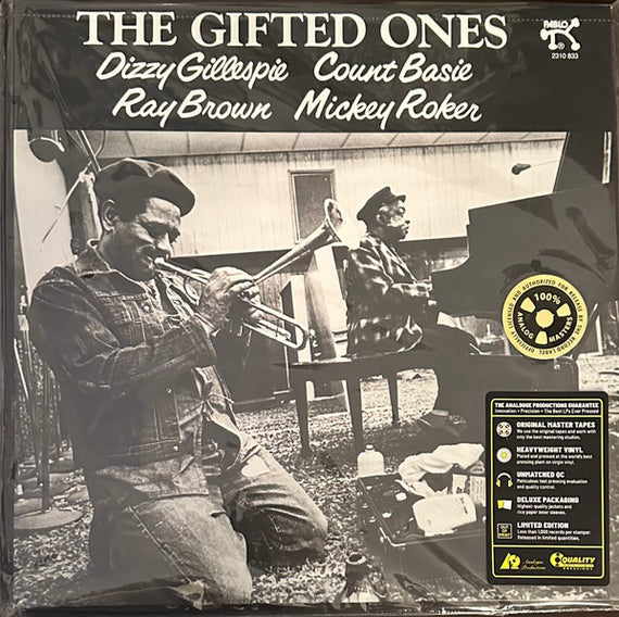 Dizzy Gillespie, Count Basie, Ray Brown, Mickey Roker : The Gifted Ones (LP, Album, Ltd, Num, RE, Gat)