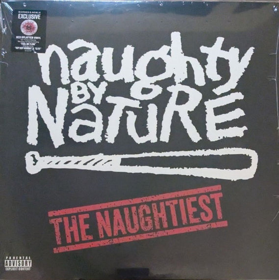 Naughty By Nature : The Naughtiest (LP, Comp, Red)