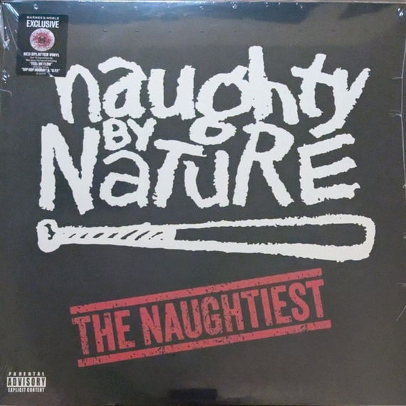 Naughty By Nature : The Naughtiest (LP, Comp, Red)