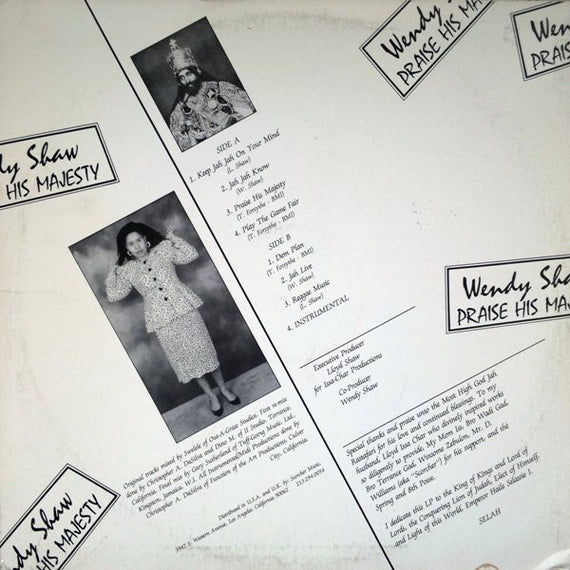Wendy Shaw : Praise His Majesty (LP, Album)