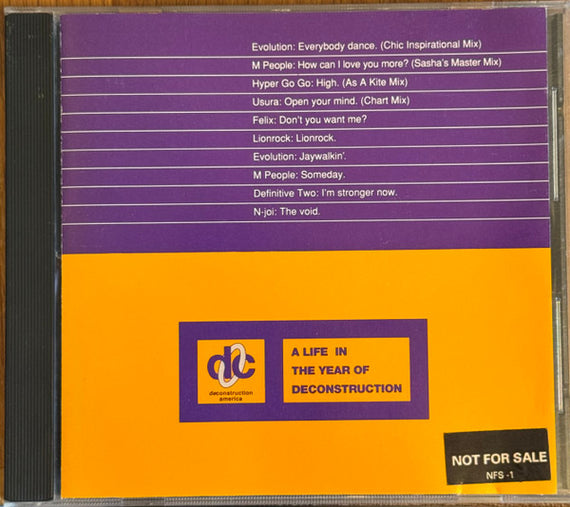 Various : A Life In The Year Of Deconstruction (CD, Comp, Promo)