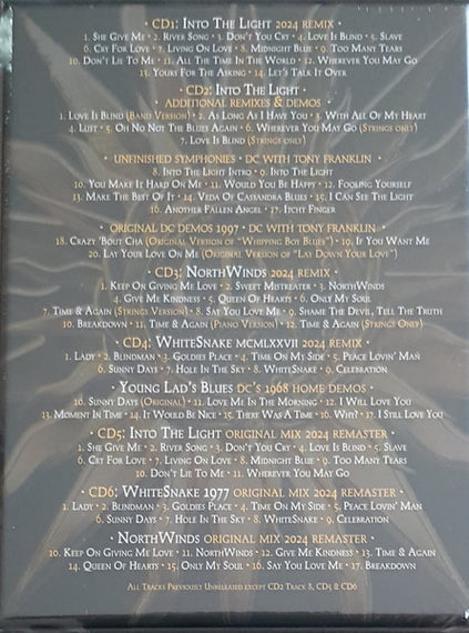 Whitesnake : Into The Light - The Solo Albums (Box + CD, Album, RE, Rem + CD + CD, Album, RE, Rem)