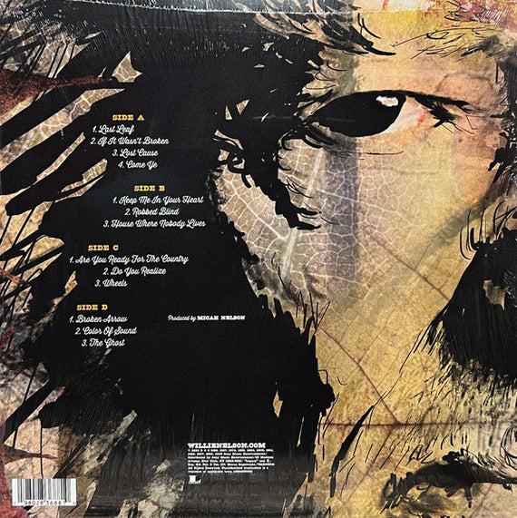 Willie Nelson : Last Leaf On The Tree (2xLP, Album, Amb)