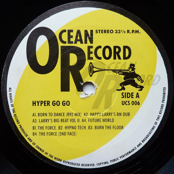 Hyper Go Go : Born To Dance (12")