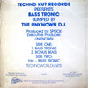 Unknown D.J.* : Basstronic (12")