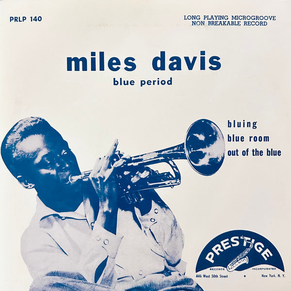 Miles Davis : Blue Period (10", Album, RE)
