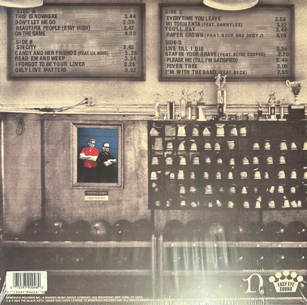 The Black Keys : Ohio Players (2xLP, Album, Dlx, Ltd, Gol)