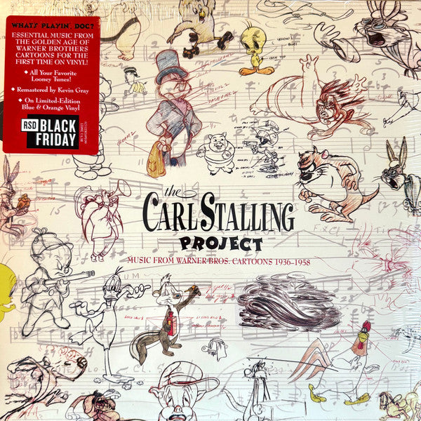 Carl Stalling : The Carl Stalling Project (Music From Warner Bros. Cartoons 1936-1958) (LP, Ora + LP, Blu + RSD, Comp, Mono, RE)