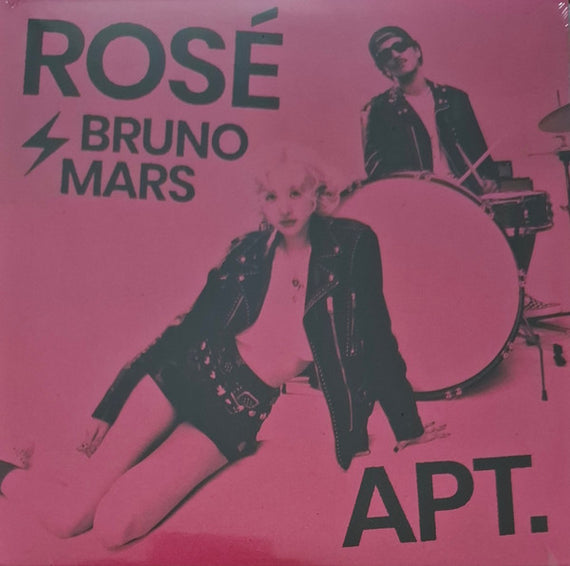 Rosé (2) ϟ Bruno Mars : Apt. (7", S/Sided, Single, Ltd, Bla)