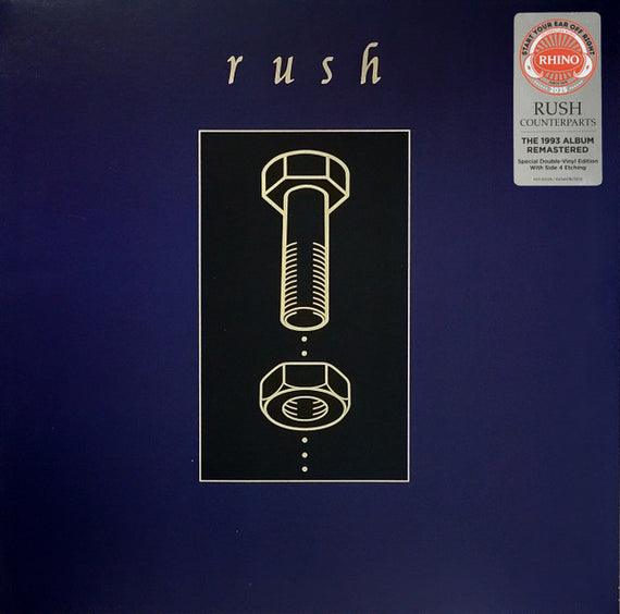 Rush : Counterparts (LP, 180 + LP, S/Sided, Etch, 180 + Album, RE, RM, )