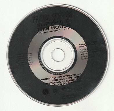 Primal Scream : Slip Inside This House (CD, Single, Promo)
