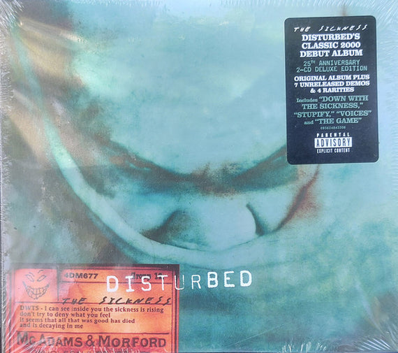 Disturbed : The Sickness (25th Anniversary Deluxe Edition)  (CD, Album, RE, 25t + CD, Album, Dem)