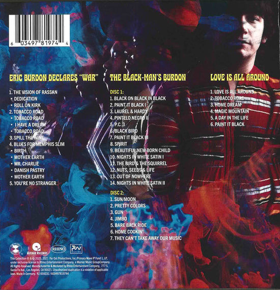 Eric Burdon & War : The Complete CD Collection (CD, Album, RE + 2xCD, Album, RE + CD, Album, RE + )
